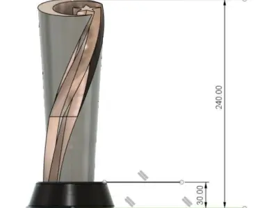 F1 2020 TURKISH GP TROPHY 3D print model