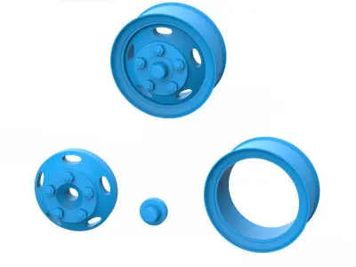 Tire Mold - Wheel 3D print model