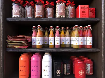 Franke T200 1 and Hediard The French Luxury Gourmet since 1854 3D model