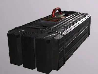 Lift Counter Low-poly 3D model