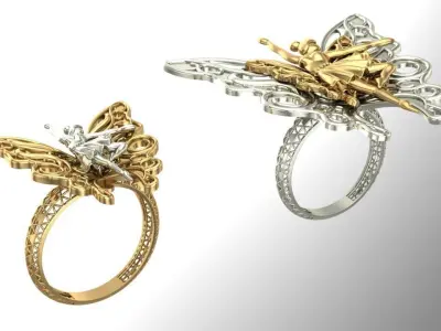 ballerian fairy 3D print model