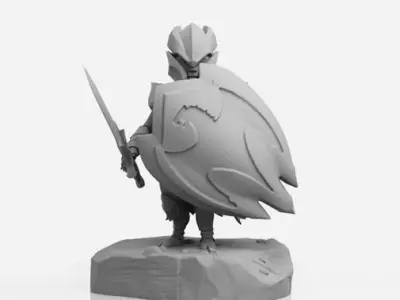 Dragon Knight Chibi - DOTA 2 - 3D Print Collection 3D print model