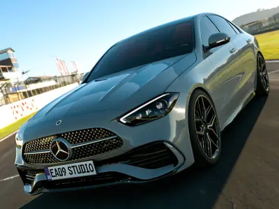 Mercedes-Benz C-Class w206 2024 3D model