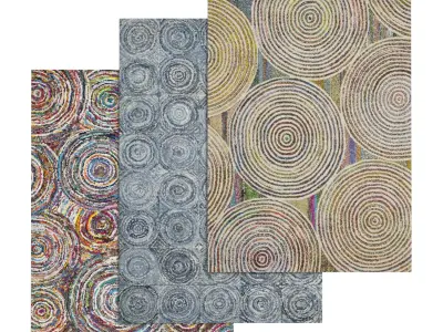 Rug Set 359 3D model