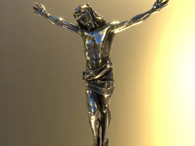 Jesus Christ Crucified 3D print model