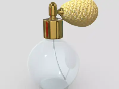 Perfume Bottle Low-poly 3D model