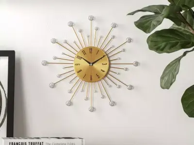 Fritz Silent Wall Clock 3D model