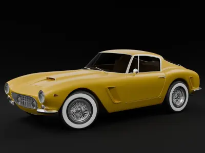 Ferrari 250 GT Berlinetta Passo Corto 3D model