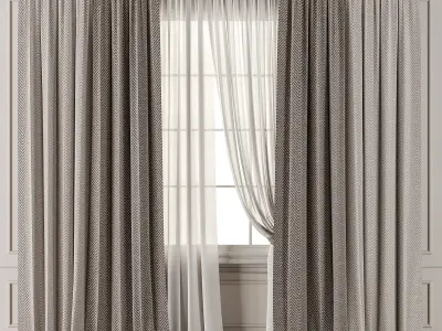 Curtain 15 3D model