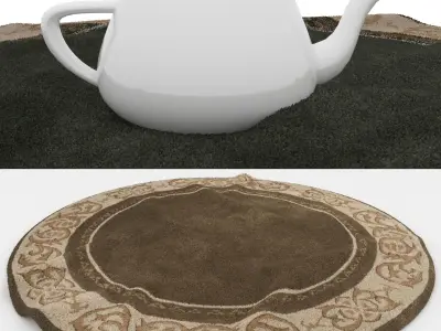 Rugs No 146 Low-poly 3D model