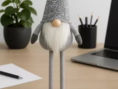 Elegant Desk Gnome 3D print model