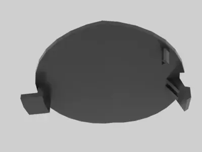 Mazda 3 2019-2021 Rear tow cover - Right and Left 3D print model