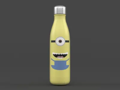Water Bottle 3D model