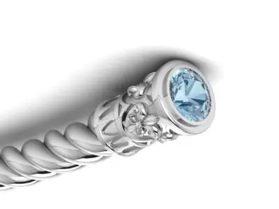 Bracelet Tip 3D print model