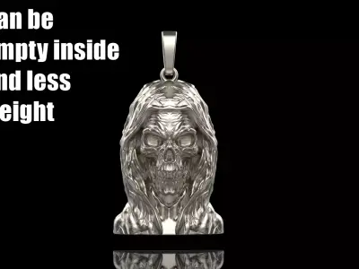 Scull pendant  model 835 3D print model