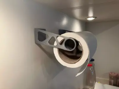 Paper Towel Holder - Ready for 3D Print  3D print model