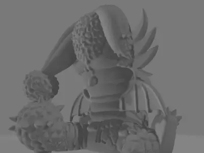 Frosty the Dragon 3D model