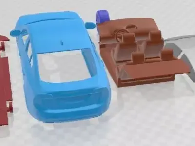 Volvo S60 Cross Country 2016 Printable Car 3D print model