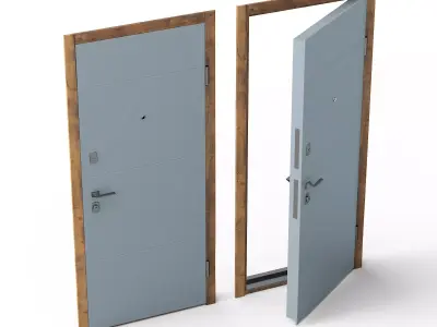 Loren Door 3D model