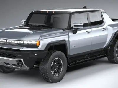 Hummer EV 2022 3D model