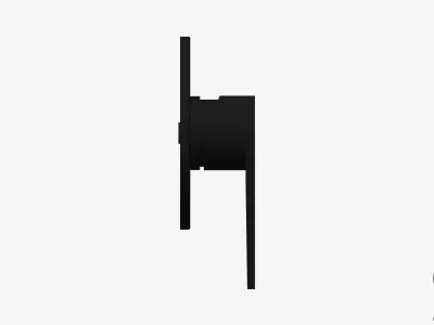 Wall Mixer Tap - Luxury - Argile Low-poly 3D model