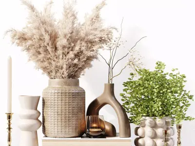 Decoration Set 3D model purchase