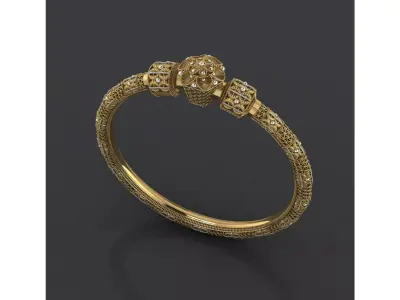 fusion bangles moo karra indian  13 3D print model