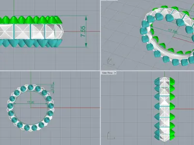 Clash Ring 91294 3D print model