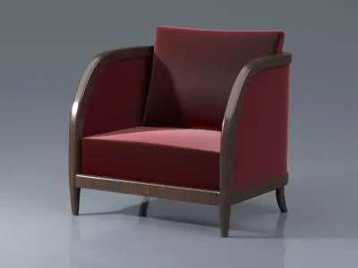Ruby chair 3D model