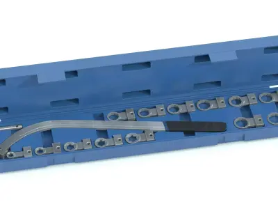 Garage Serpentine Belt Tool Kit 3D model