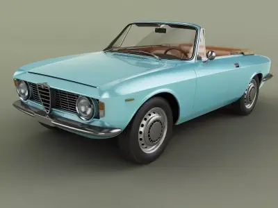 Alfa Romeo Giulia Sprint GTC 3D model