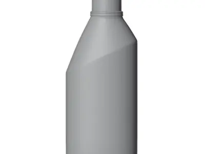 Oil and Lubricants Low-poly 3D model