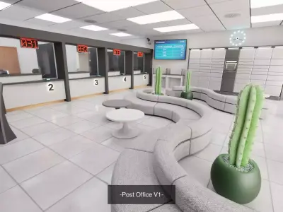 Post Office Collection - 4 Fully Equipped Interiors