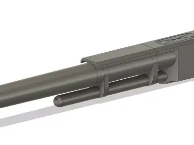 Kinetic Cannon Free 3D print model