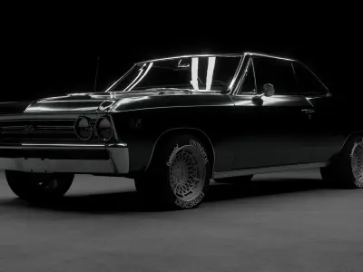 1967 Chevrolet Chevelle ss 396 3D model