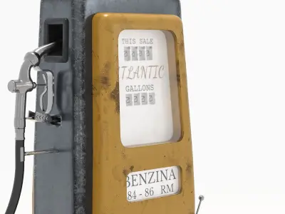Atlantic Gas Pump 3D model