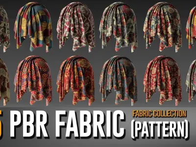 55 PBR Fabric Collection - VOL 01 Texture