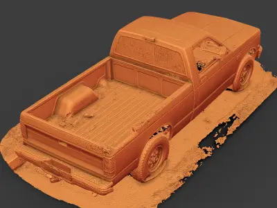 Chevrolet S10 Pickup 1980 RAW SCAN 3D model