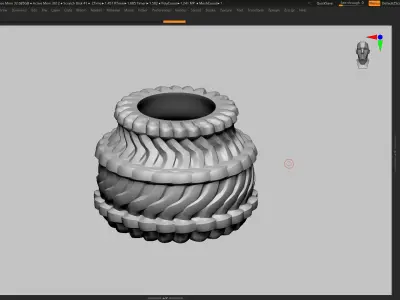 vase 3d print 663  3D print model