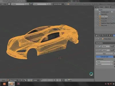 Tesla Roadster 2020  3D model
