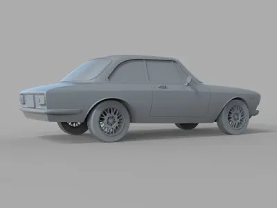 Alfa Romeo GTA 3D model