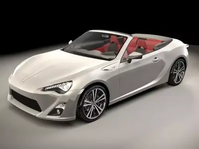 Toyota GT 86 cabrio 3D model