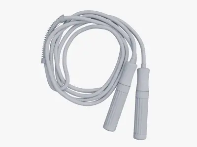 Skipping green 3D model