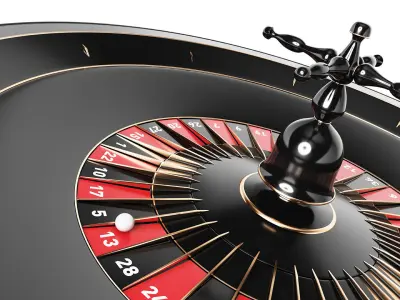 3D Roulette Model casino roule wheel 3D model