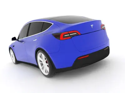 Tesla Model Y 2021 2022 3D model