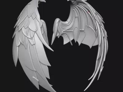 Wings 3D print model