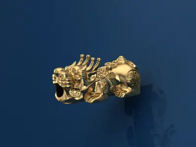 PeeSiv Chiness Lucky 3D print model