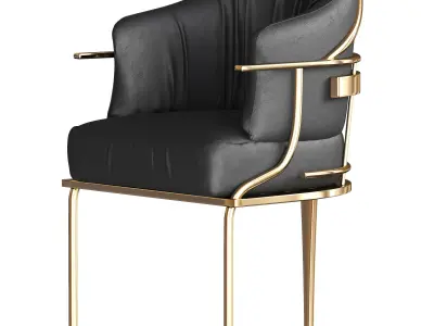 ASIA Chair Luxury chair by Koket 3D model