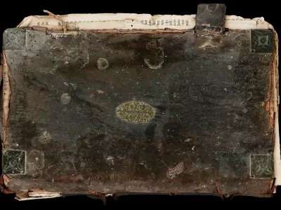 Unique Old Realistic Book 3D model