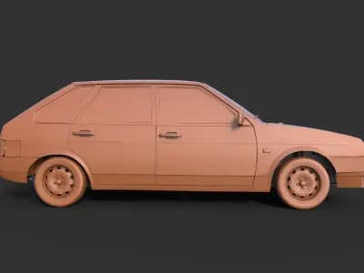 Vaz 2109 3D print model